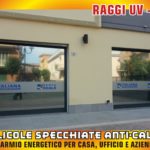 Pellicole a specchio Anti Calore, ideali per abbattere l'assorbimento di raggi UV fino al 75%.