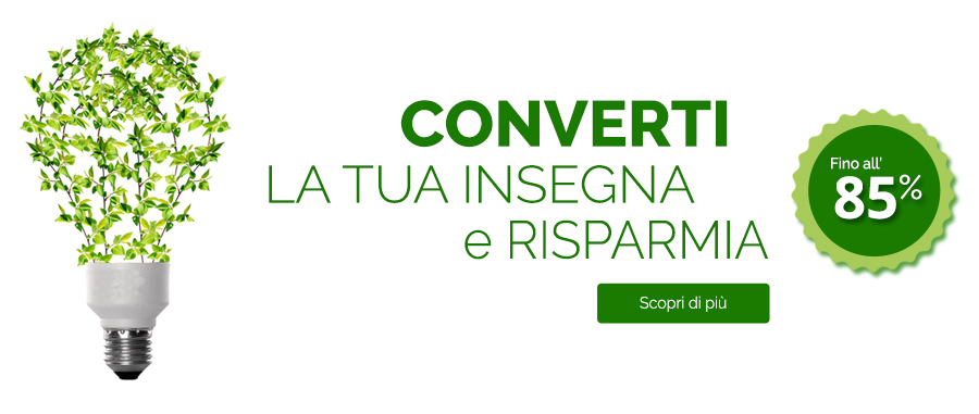 Conversione da NEON a LED.