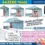 GAZEBO MODULARI per TRIAGE Aree di Vaccinazione